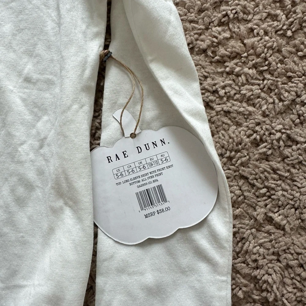Rae Dunn Boo Crew Halloween Outfit size 5/6
